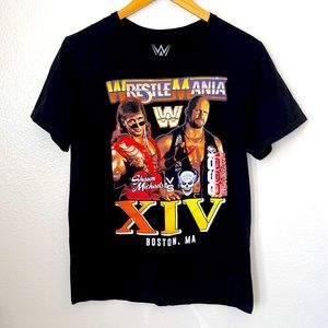 Wrestle Mania 1998 Shawn Michaels Stone Cold Steve Austin Boston, MA tee